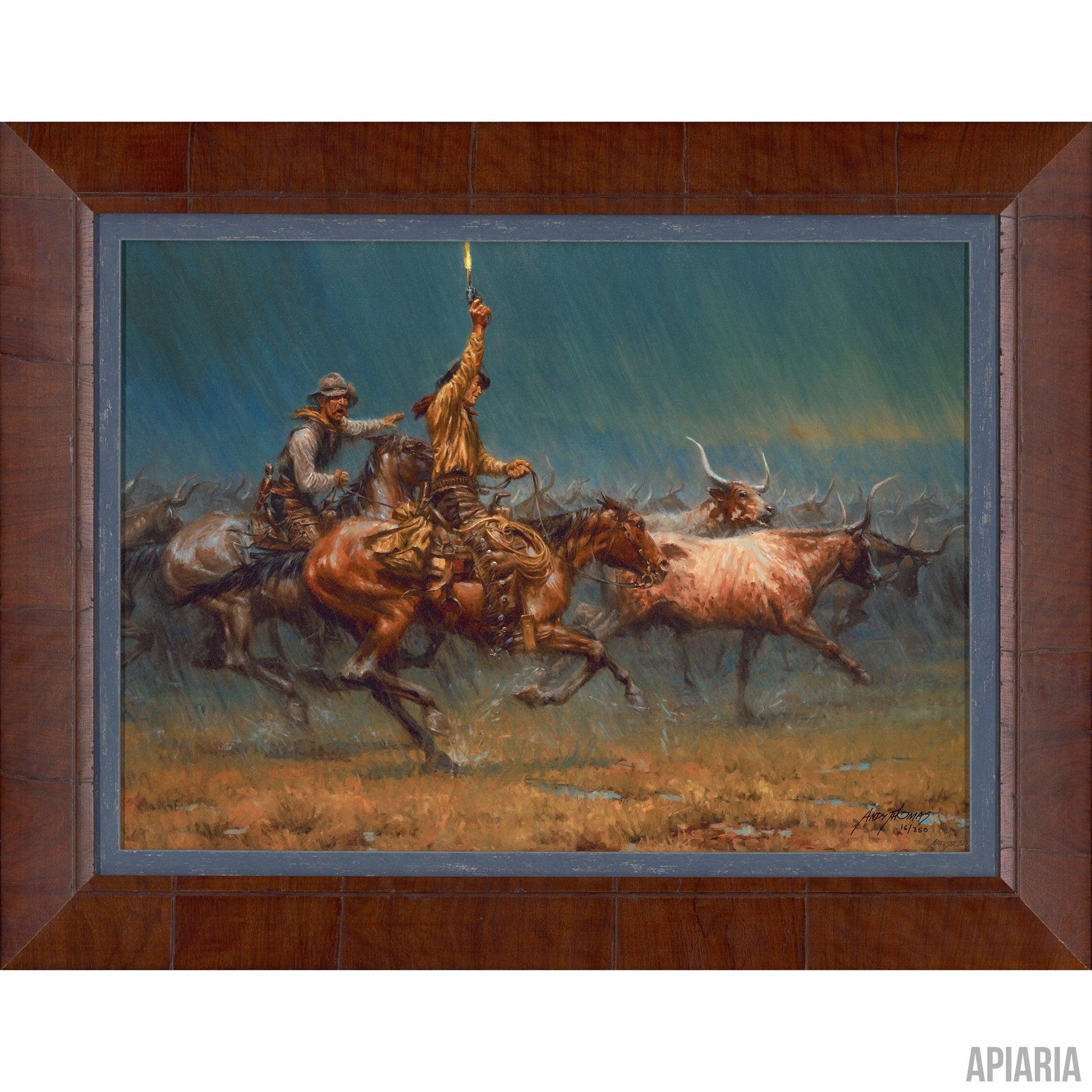 Andy Thomas "The Wild Ones"-Framed Art-Apiaria