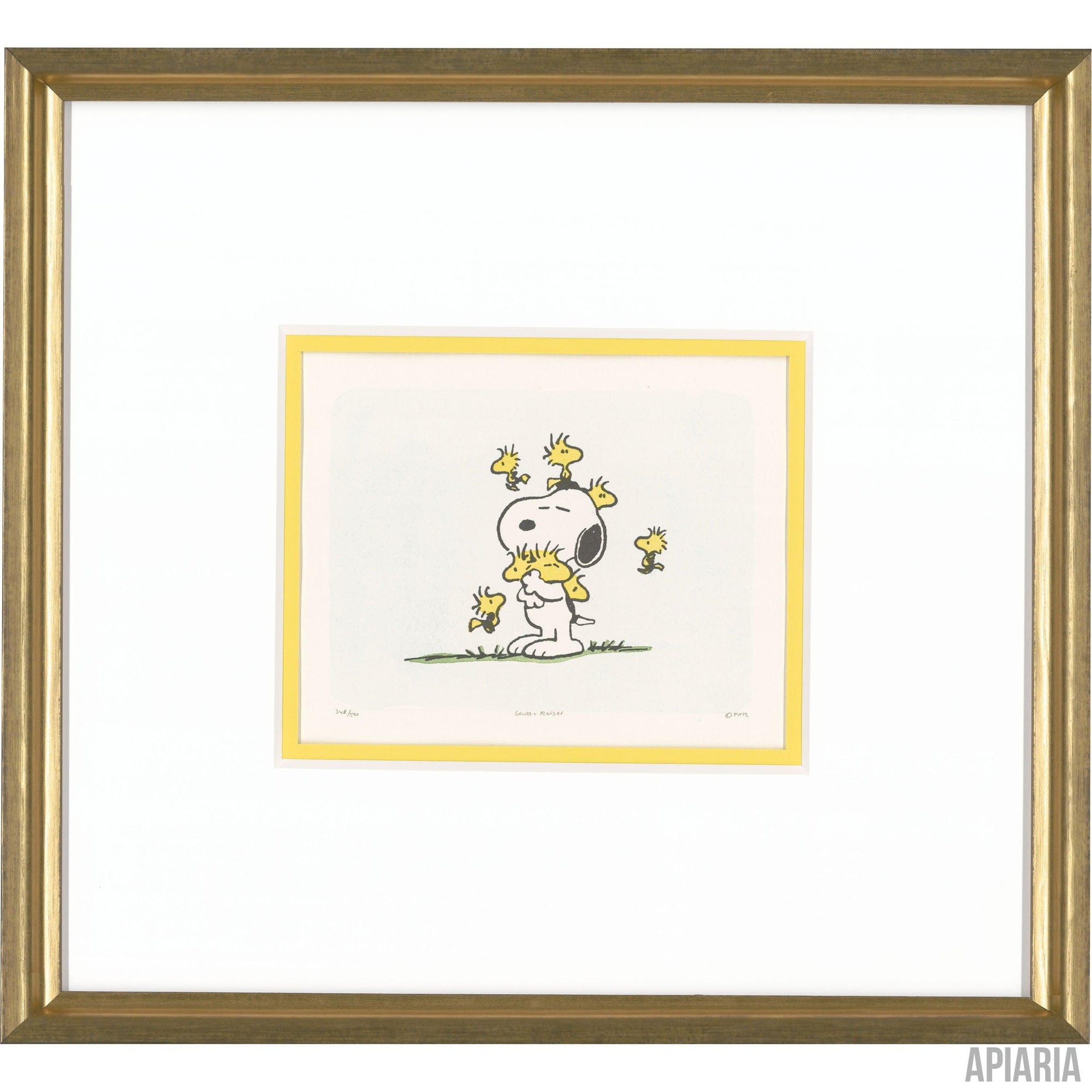 Charles Schulz "Friends"-Framed Art-Apiaria