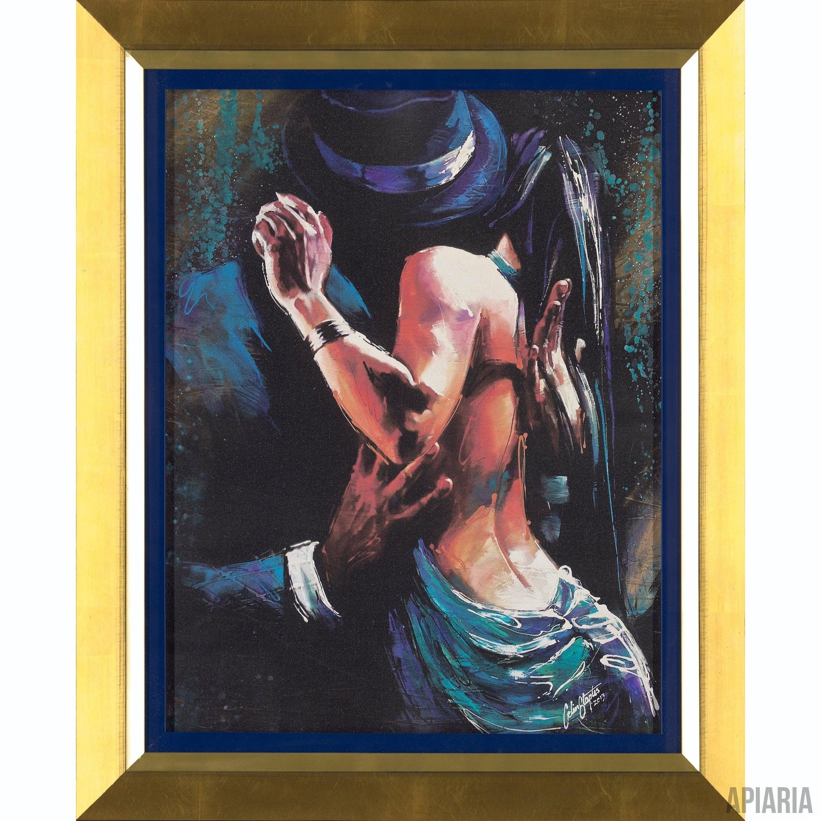 Colin Staples "Passional"-Framed Art-Apiaria