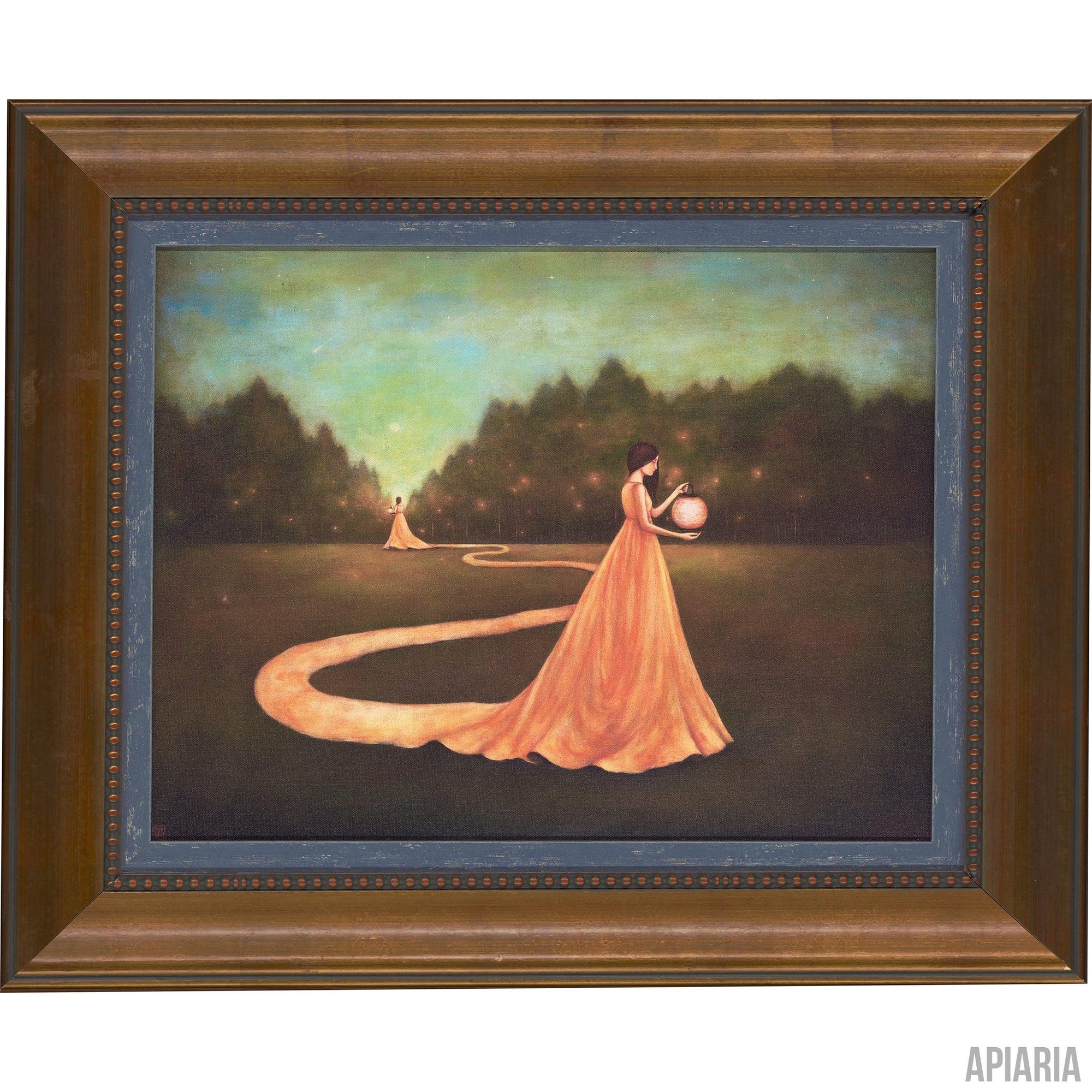 Duy Huynh "Unwinding the Path to Self-Discovery"-Framed Art-Apiaria