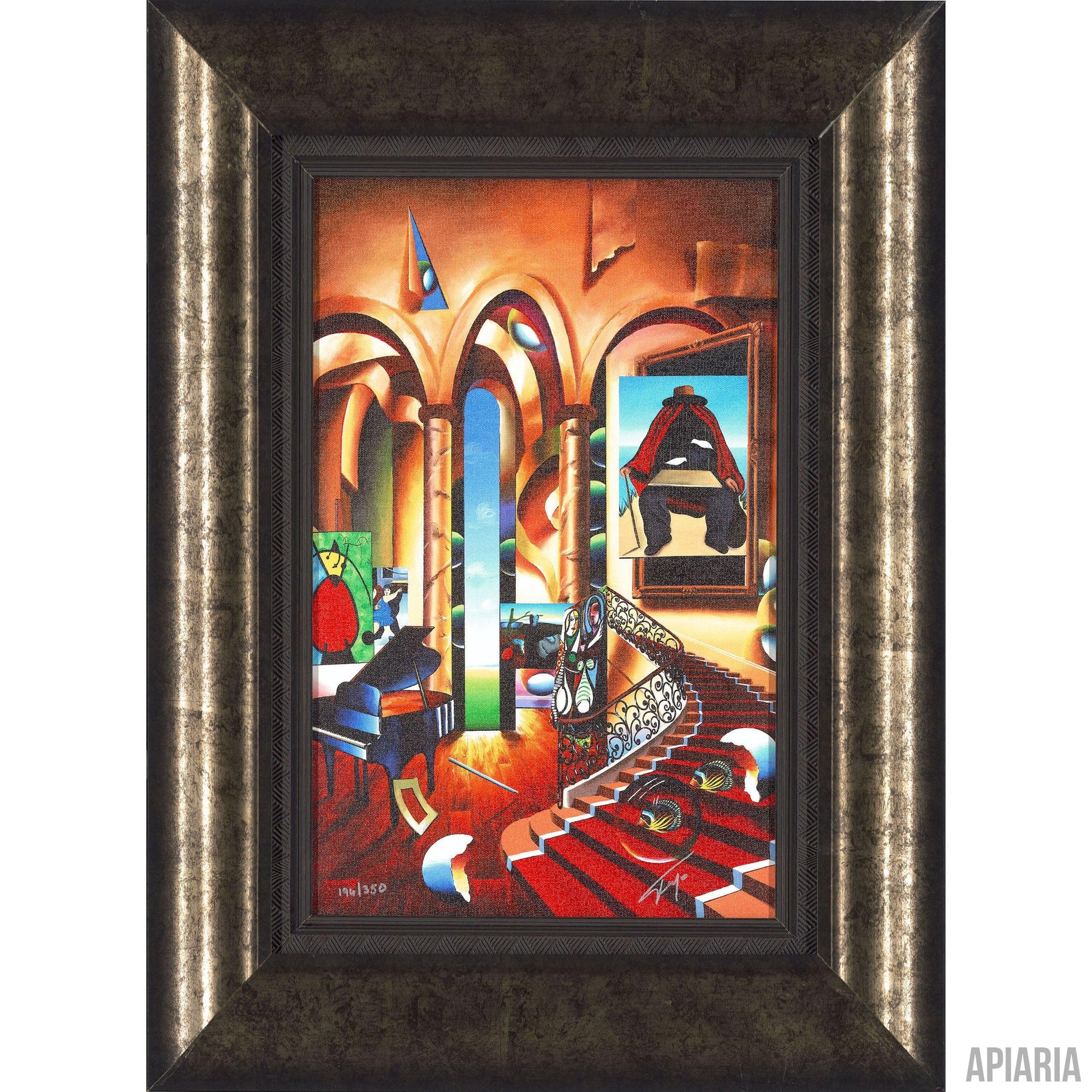 Ferjo "Conclave of the Masters"-Framed Art-Apiaria