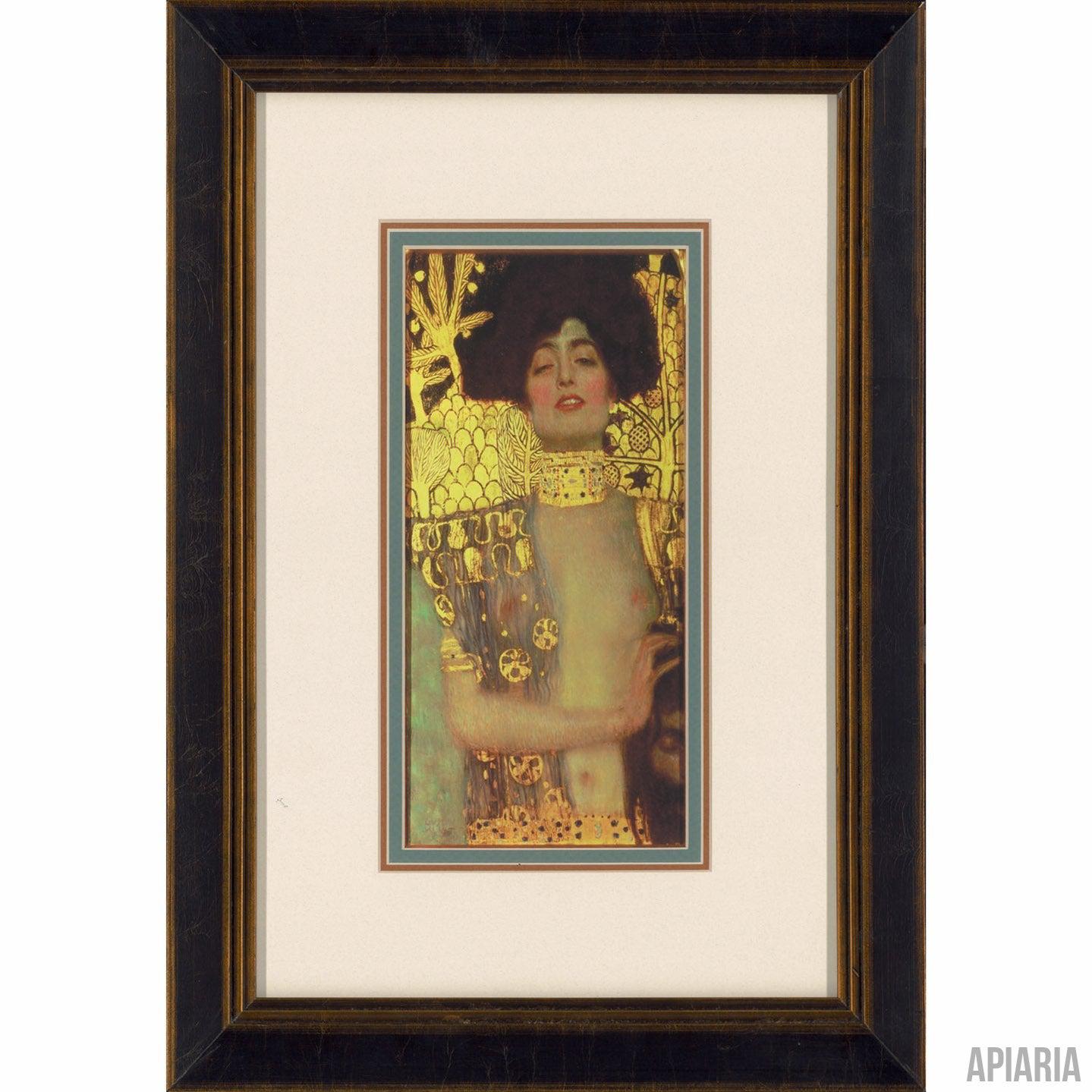 Gustav Klimt "Judith and the Head of Holofernes"-Framed Art-Apiaria