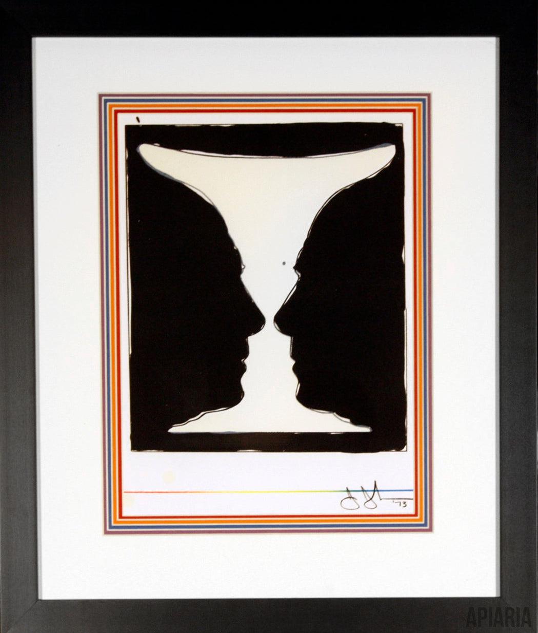 Jasper Johns "Cup 2 Picasso"-Framed Art-Apiaria