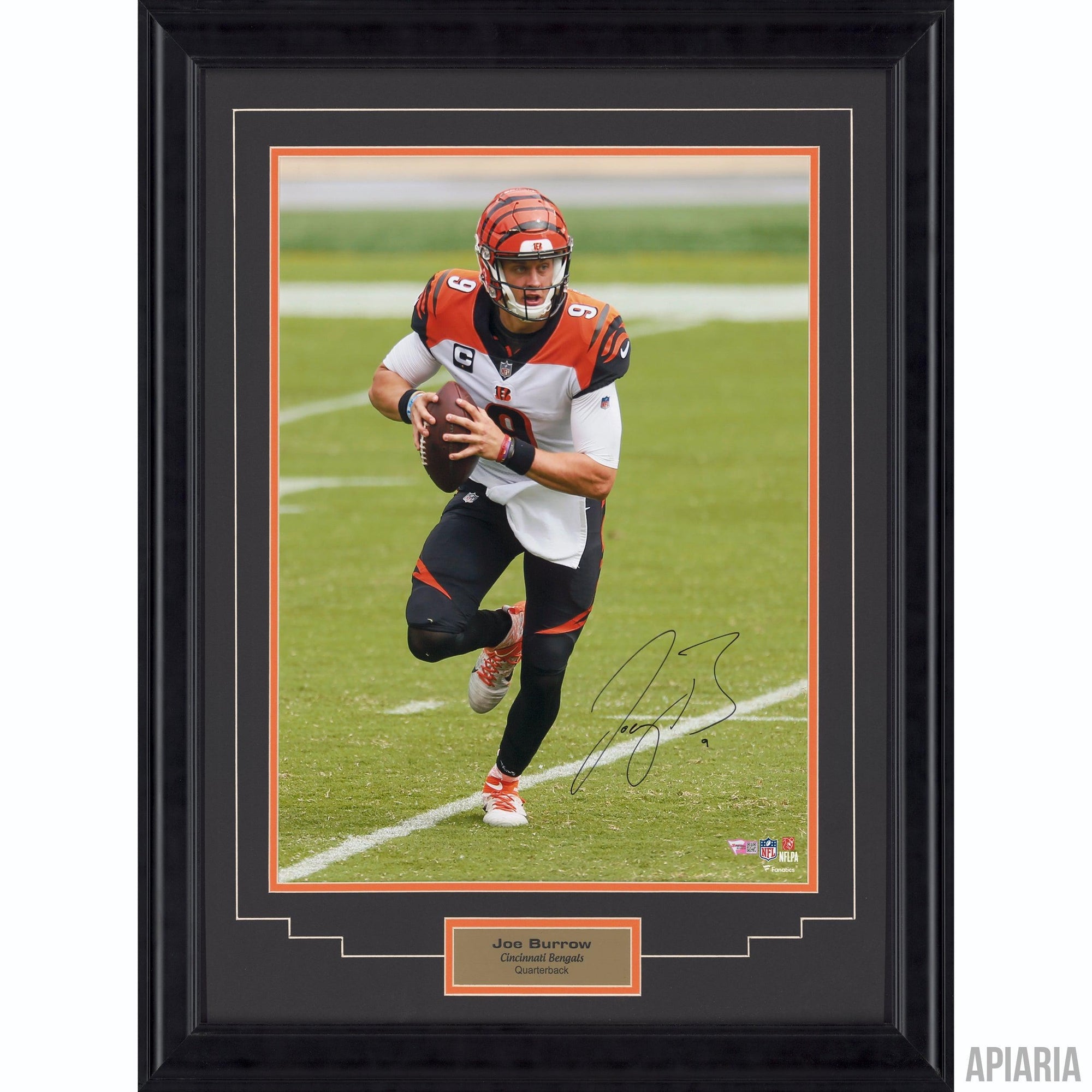 Joe Burrow Framed Autographed Photo-Sports Collectibles-Apiaria