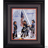 NY Firefighters Raise The Flag At Ground Zero - Autographed by Thomas E. Franklin-Framed Item-Apiaria