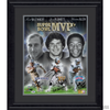 Raiders Super Bowl MVPs: autographed by Biletnikoff, Plunkett & Allen-Framed Item-Apiaria