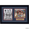 Red Sox Outfield Greats: Autographed by Rice, Lynn & Evans-Framed Item-Apiaria
