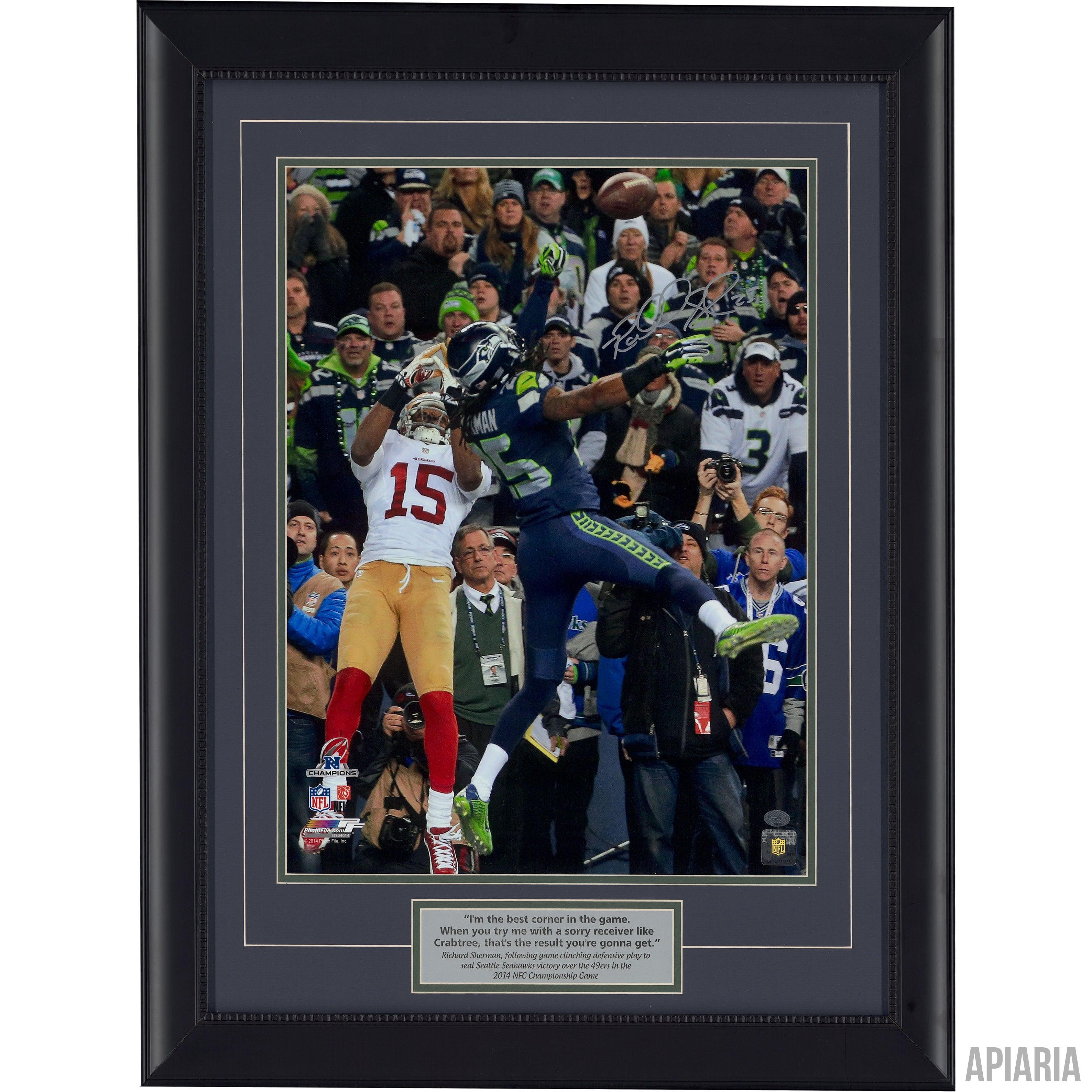 michael crabtree autographed jersey