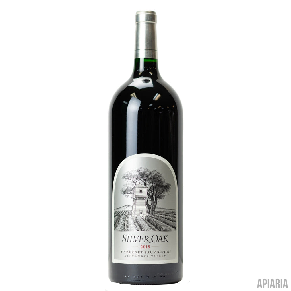 Silver Oak Cabernet Sauvignon Alexander Valley 2018 Magnum 1.5L-Wine-Apiaria