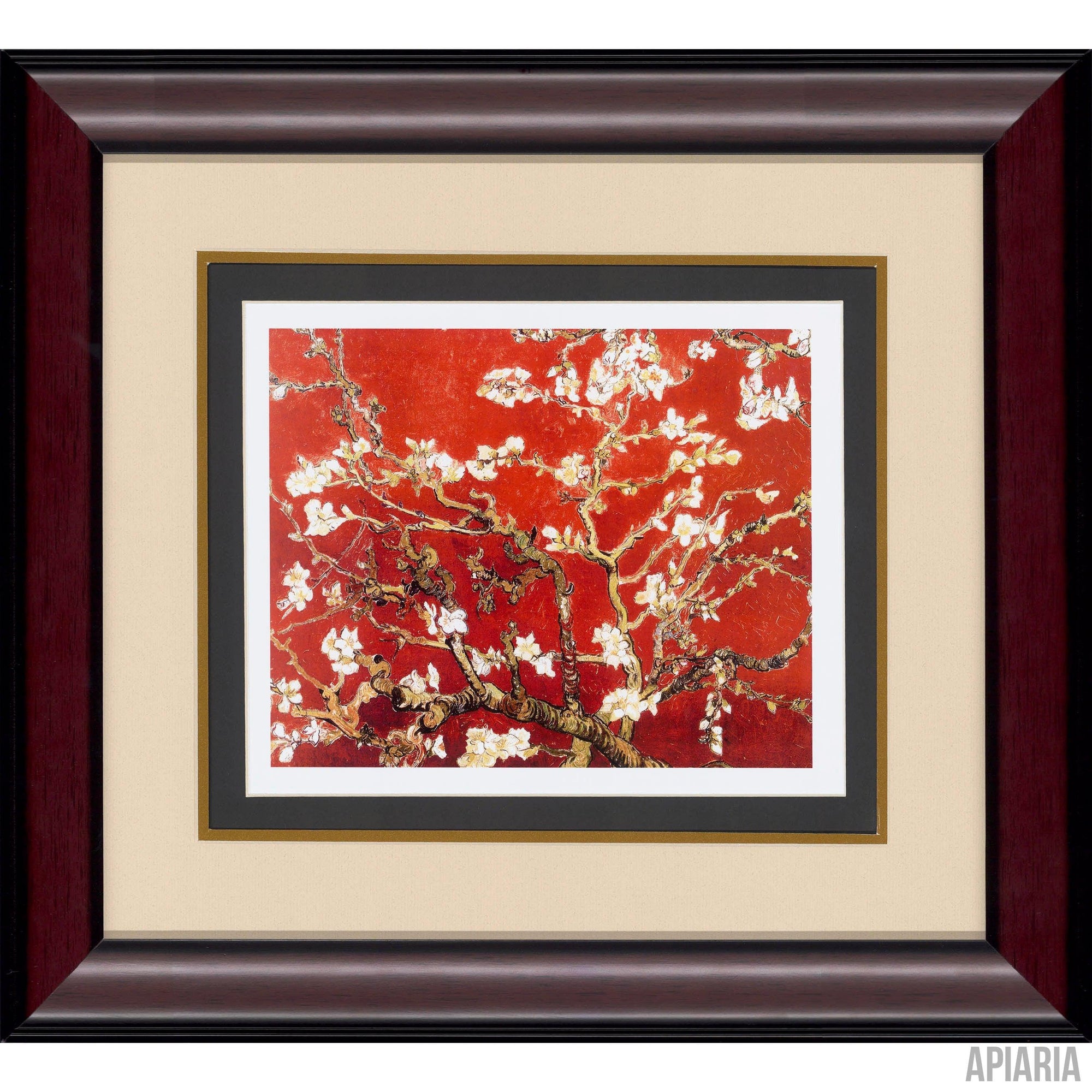 Vincent van Gogh "Almond Blossom"-Framed Art-Apiaria