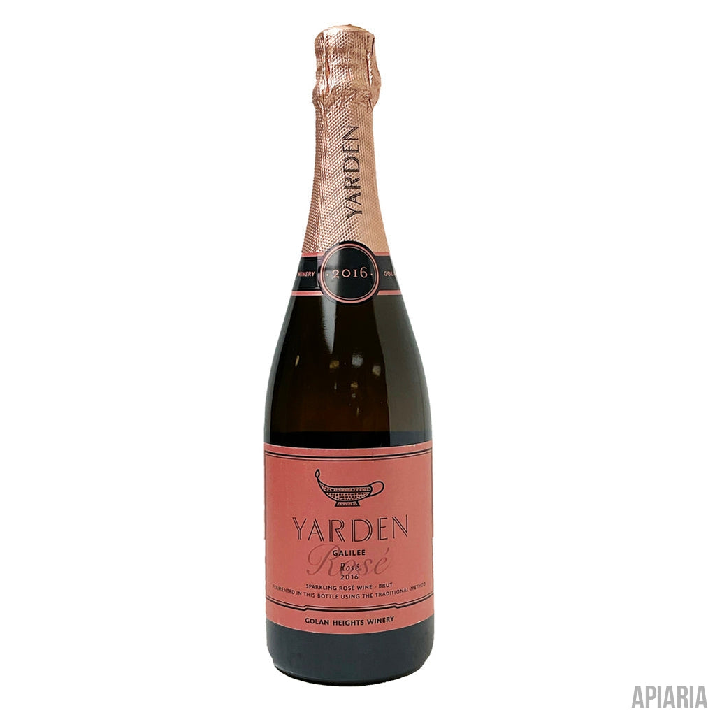 Yarden Brut Rosé 2016 750ML Kosher-Wine-Apiaria