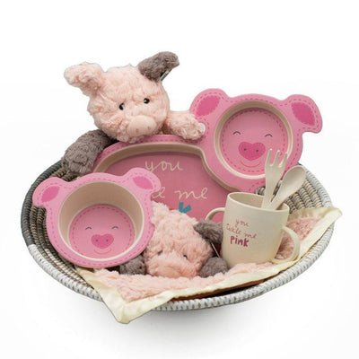 1st Birthday Baby Gift Set: Pig Theme-Gifts-Apiaria