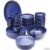 32 Piece Stoneware Dish Set from Casafina, Pacifica Line in 6 Colors-Dining-Apiaria