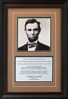 Abraham Lincoln Commemorative-Framed Item-Apiaria