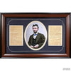 Abraham Lincoln 'Gettysburg Address' with Colorized Photo-Framed Item-Apiaria