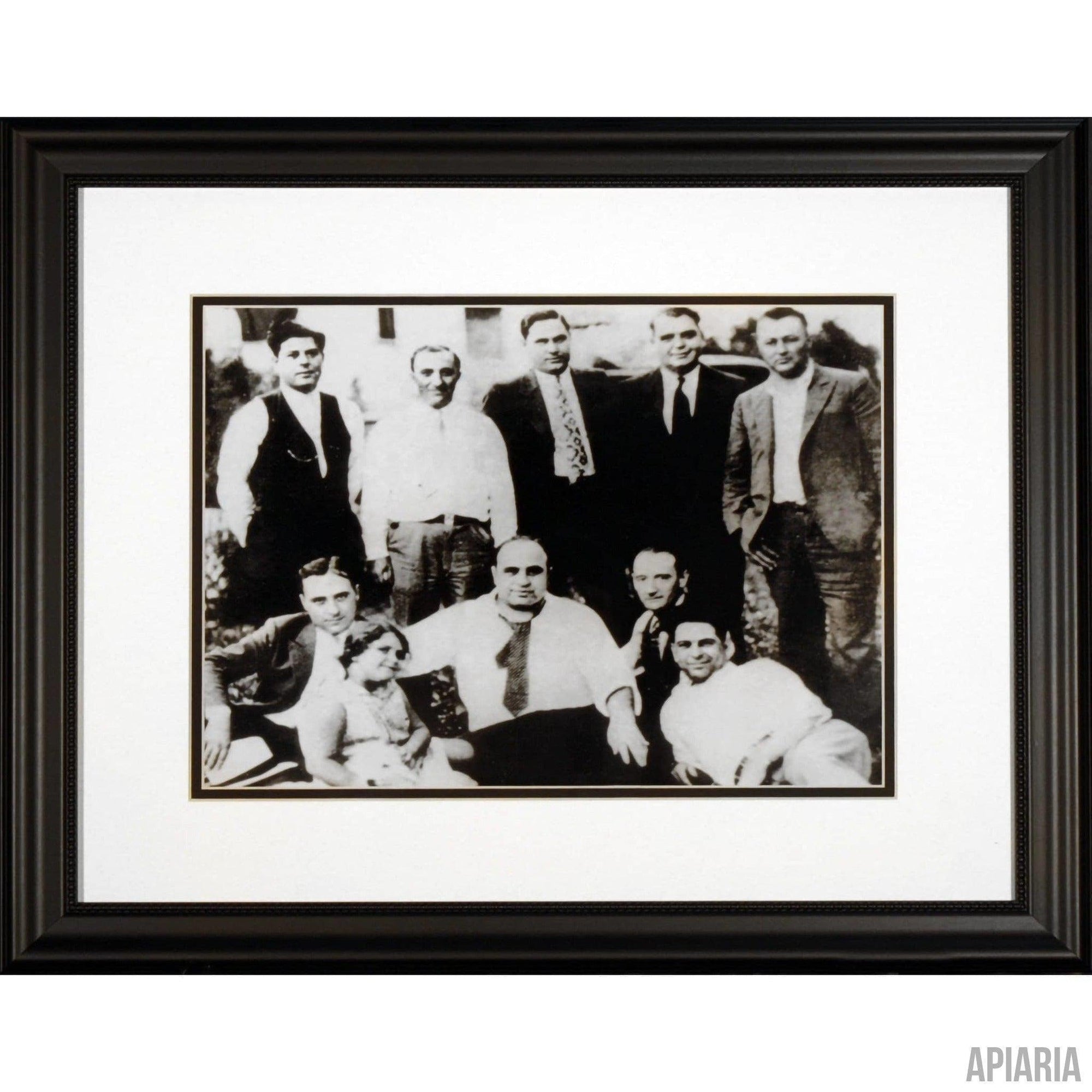 Al Capone & His Gang-Framed Item-Apiaria