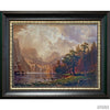 Albert Bierstadt "Among the Sierra Nevada Mountains, California"-Framed Art-Apiaria