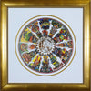 Amram Ebgi "Holiday Circle"-Framed Art-Apiaria