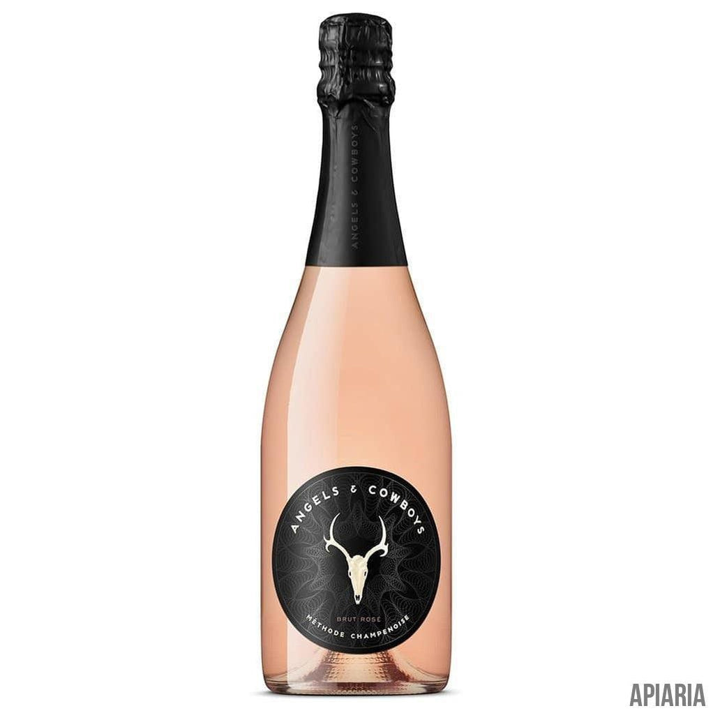 Angels & Cowboys Brut Rosé 750ML-Wine-Apiaria