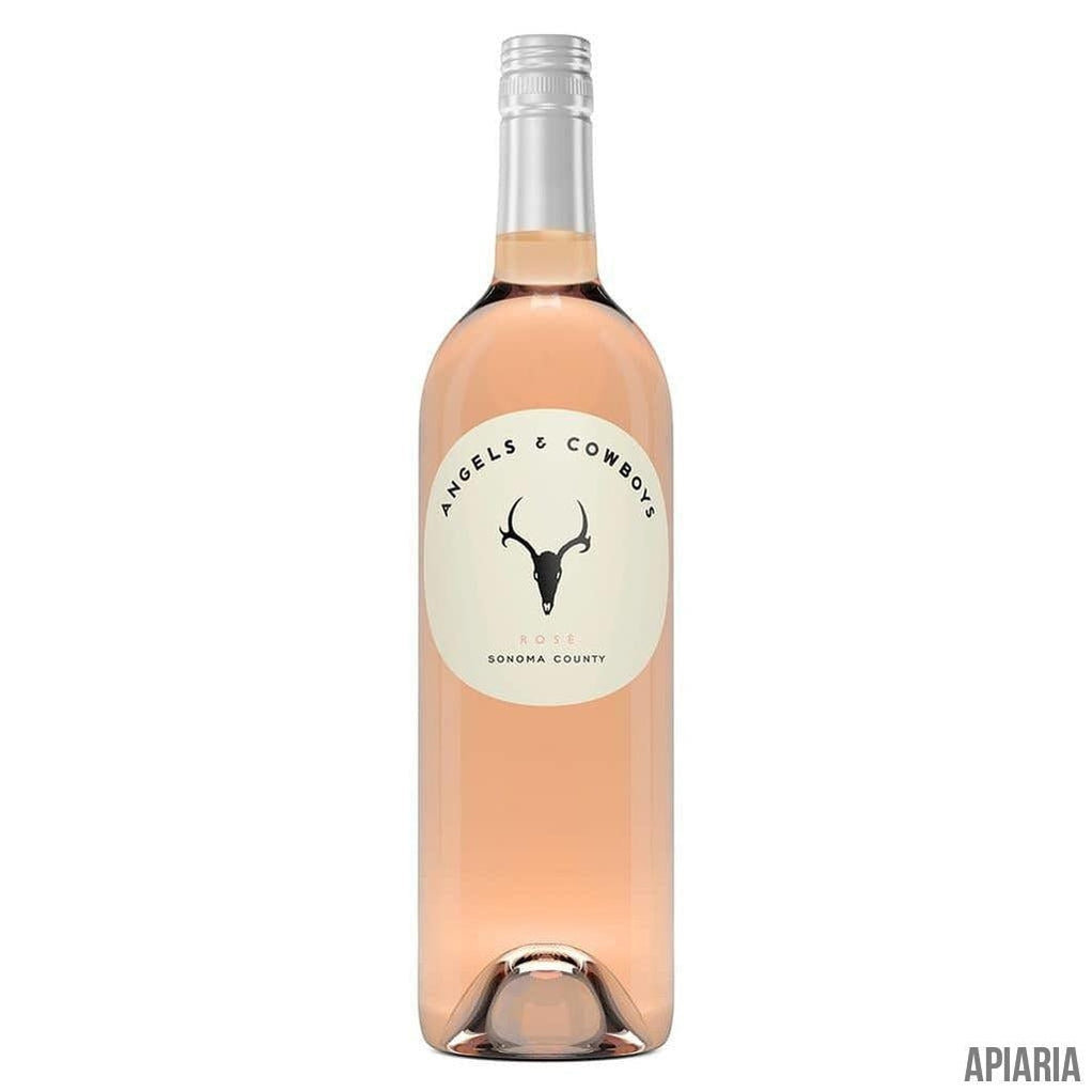 Angels & Cowboys Rosé Sonoma County 2021 750ML-Wine-Apiaria