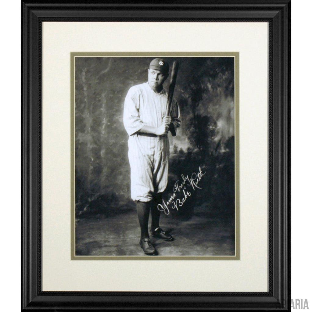 Babe Ruth "Yours Truly"-Framed Item-Apiaria