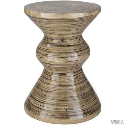 Bamboo Accent Table-Stool-Apiaria