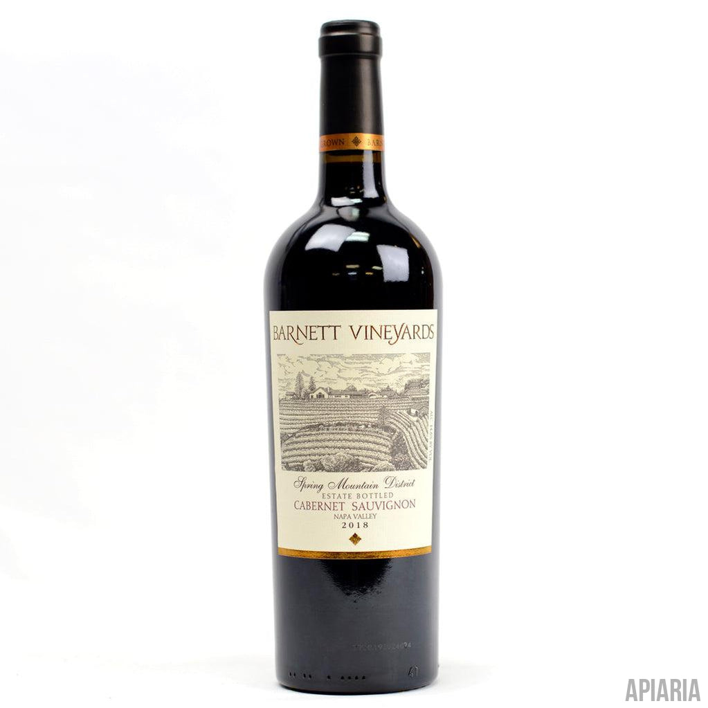 Barnett Vineyards Spring Mountain Cabernet Sauvignon 2018 750ML-Wine-Apiaria