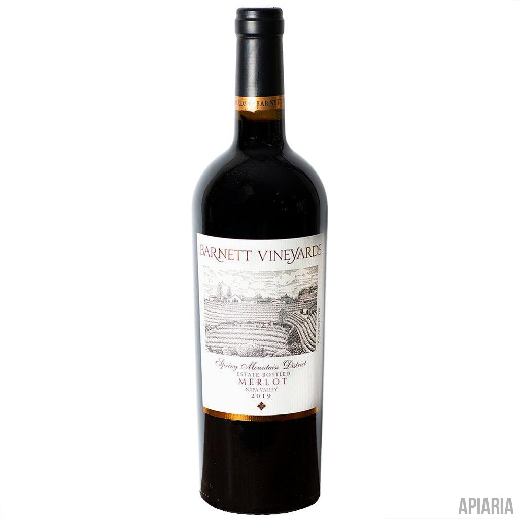 Barnett Vineyards Spring Mountain Merlot 2019 750ML-Wine-Apiaria