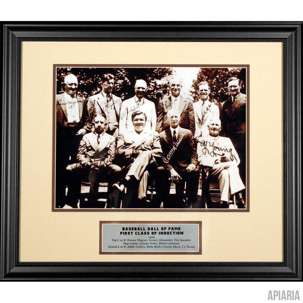 Baseball Hall of Fame, 1st Class of Induction, 1939-Framed Item-Apiaria