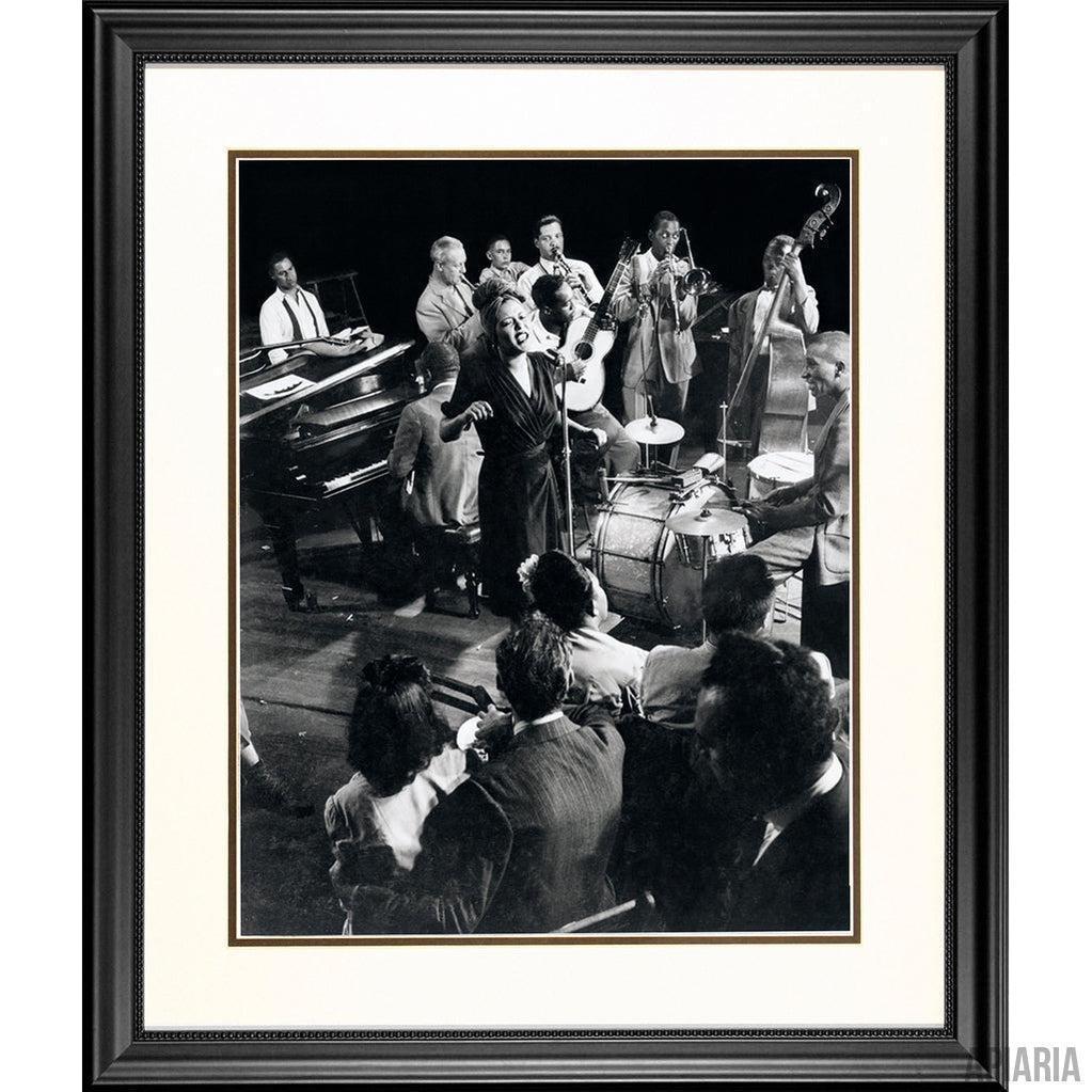 Billie Holiday Sings Fine & Mellow - 1941-Framed Item-Apiaria