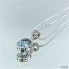 Blue Topaz Necklace-Jewelry-Apiaria
