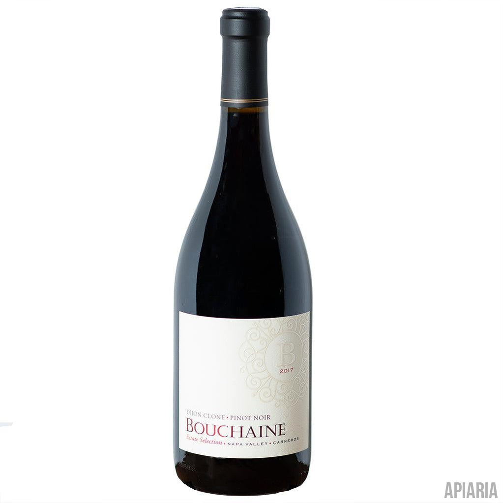 Bouchaine Vineyards Estate Dijon Clone Pinot Noir 2017 750ML-Wine-Apiaria
