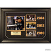 Bruce Bochy Autographed 3X World Series Champions Photo Collage-Framed Item-Apiaria