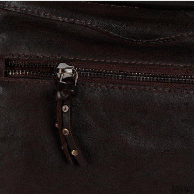 Bruno, 5 Pocket Tote in Genuine Handcrafted Leather-Handbag-Apiaria