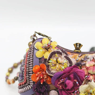 California Dreamin Handbag by Mary Frances, Hand beaded and embroidered-Handbag-Apiaria
