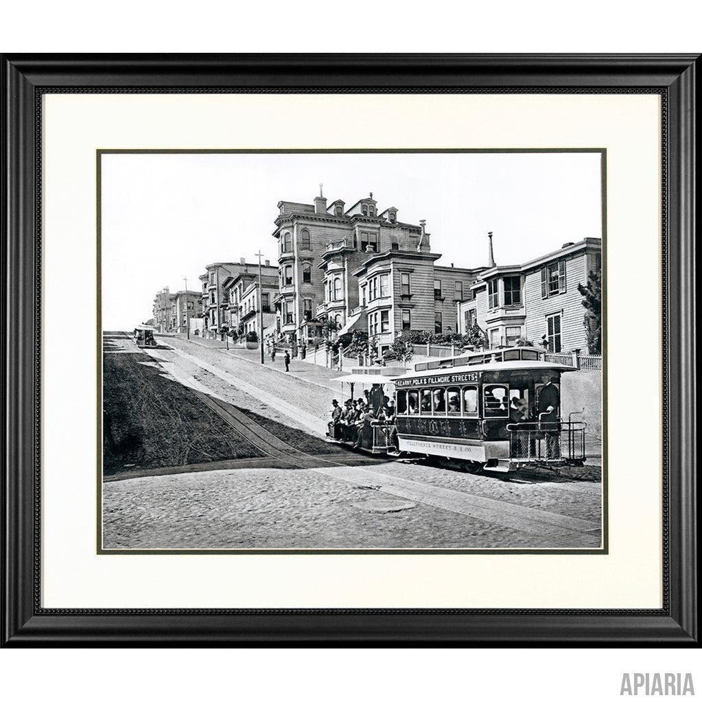 California Street, San Francisco, c. 1878-Framed Item-Apiaria