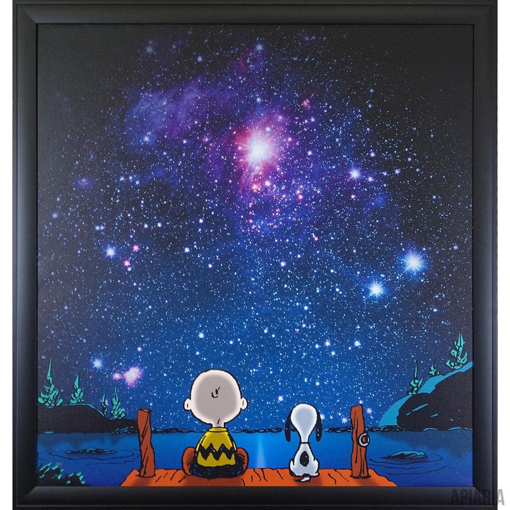Charles Schulz "Stars"-Framed Art-Apiaria