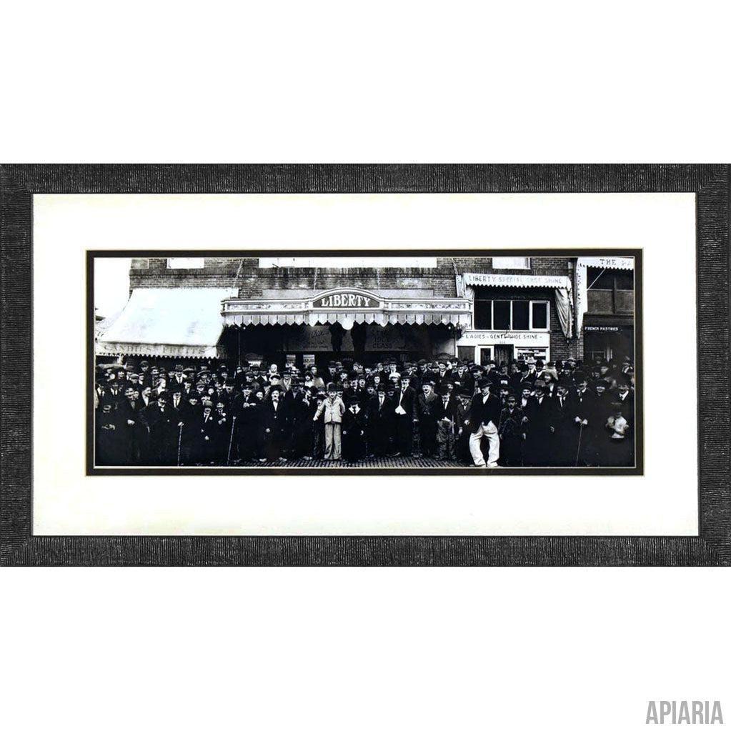 Charlie Chaplin Look-Alike Contest, c. 1920-Framed Item-Apiaria