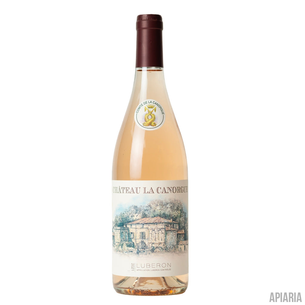 Château La Canorgue Luberon Rosé 2021 750ML-Wine-Apiaria