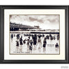 Children at Long Beach Pier, c. 1905-Framed Item-Apiaria