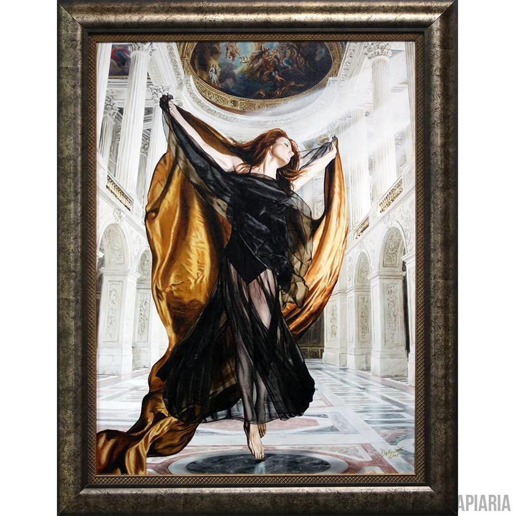 Chris Dellorco "Andante"-Framed Art-Apiaria