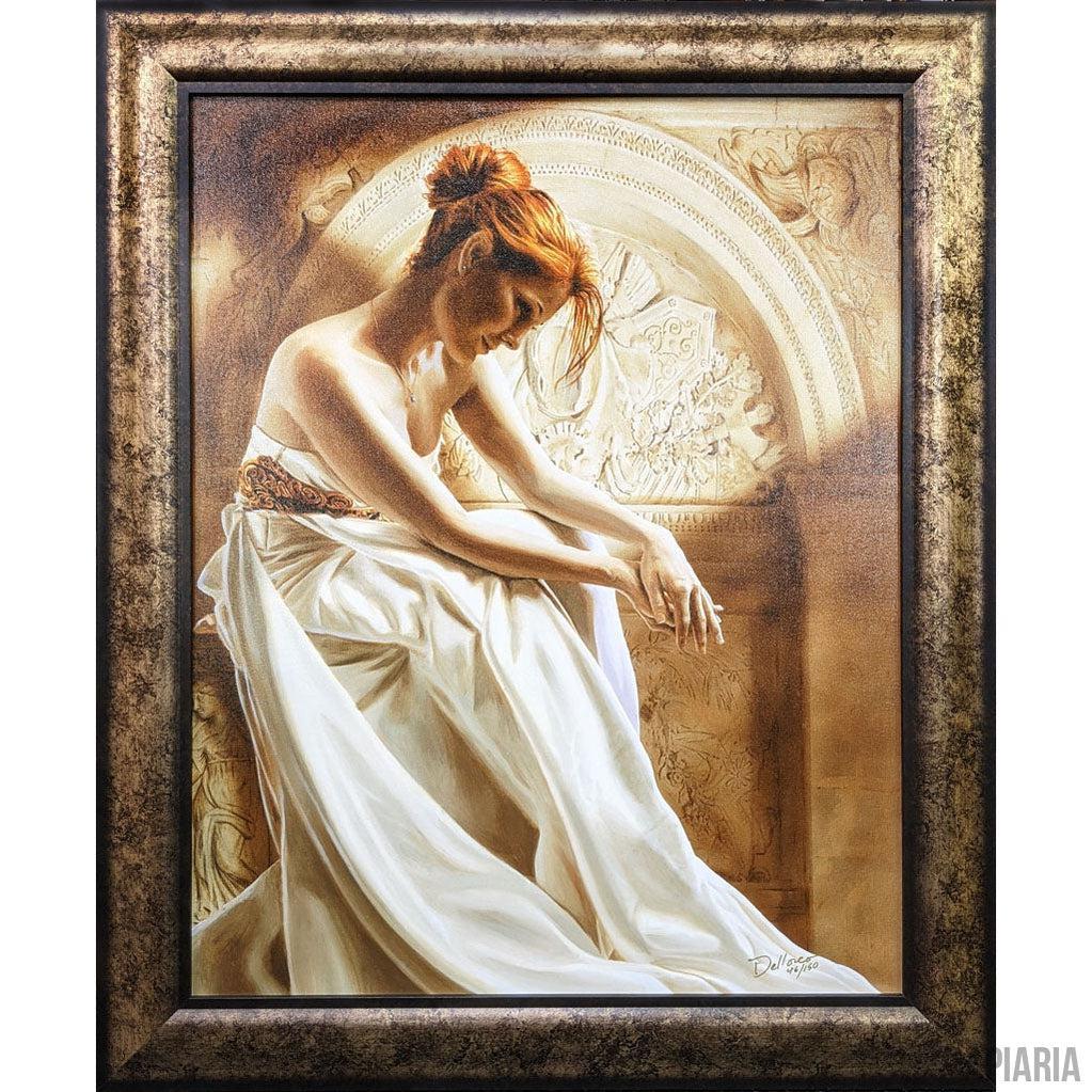 Chris Dellorco "Contemplation"-Framed Art-Apiaria