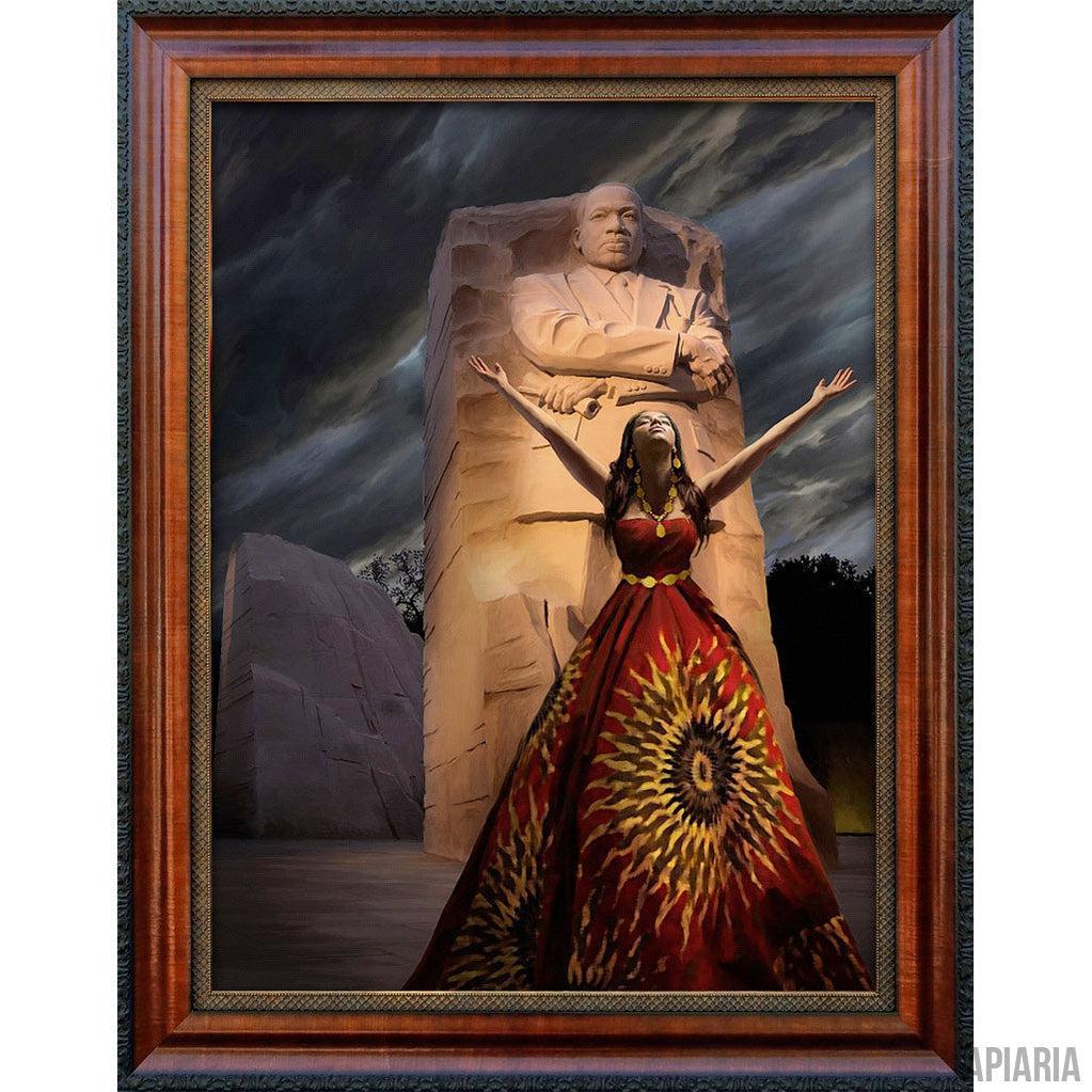 Chris Dellorco "Let Freedom Ring"-Framed Art-Apiaria