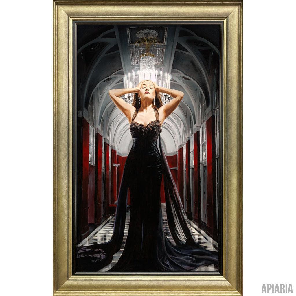 Chris Dellorco "Midnight At The Waldorf"-Framed Art-Apiaria