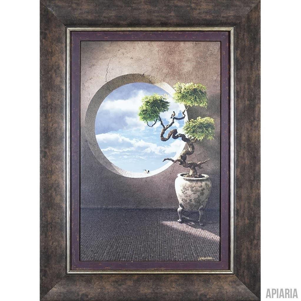 Cynthia Decker "Haiku"-Framed Art-Apiaria