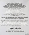 Dorie Miller Commemorative-Apiaria