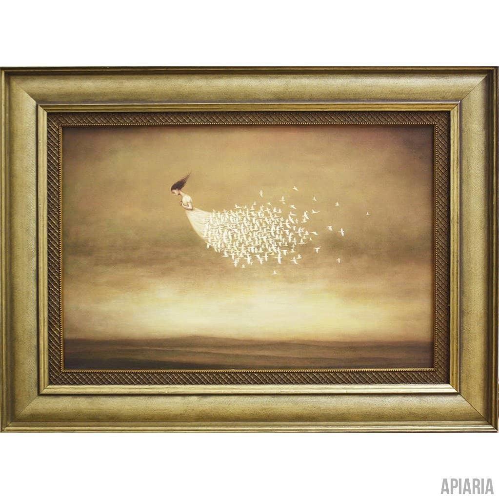 Duy Huynh "Freeform"-Framed Art-Apiaria