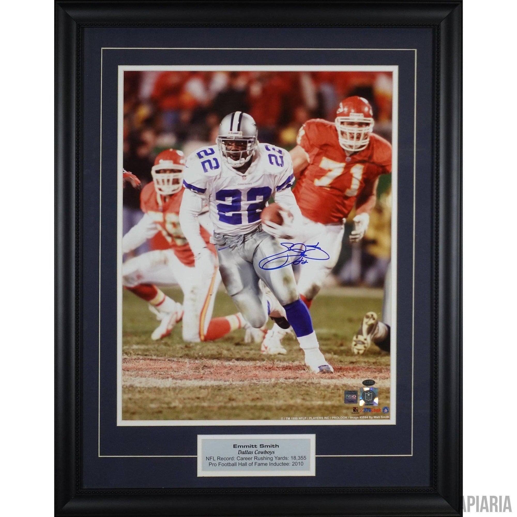Emmitt Smith Autographed Photo-Sports Collectibles-Apiaria