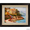 Erin Dertner "Lago Como"-Framed Art-Apiaria