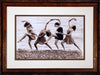 Four Beach Dancers c. 1940-Framed Item-Apiaria